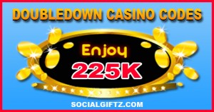 225K Doubledown Casino Promo Codes 01.04.16